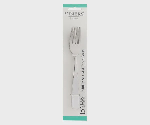 Everyday Purity 18/0 4pc Table Fork Set