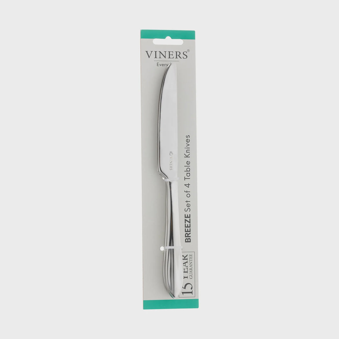 Everyday Breeze 18/0 4pc Table Knife Set