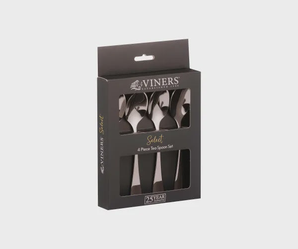 Viners Select 18/0 4pce Tea Spoons Set