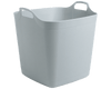Flexi-Square 40L Graduated Tub Cool Grey