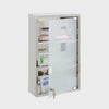 Stainless Steel Lockable Medicine Cabinet with Glass Door