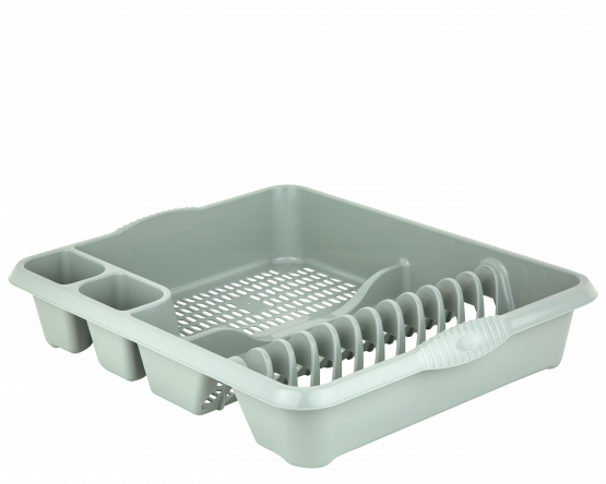 Casa Large Dish Drainer Silver Sage – Home Furnishing of Lerwick