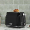 Haden York 2 Slice Toaster Black