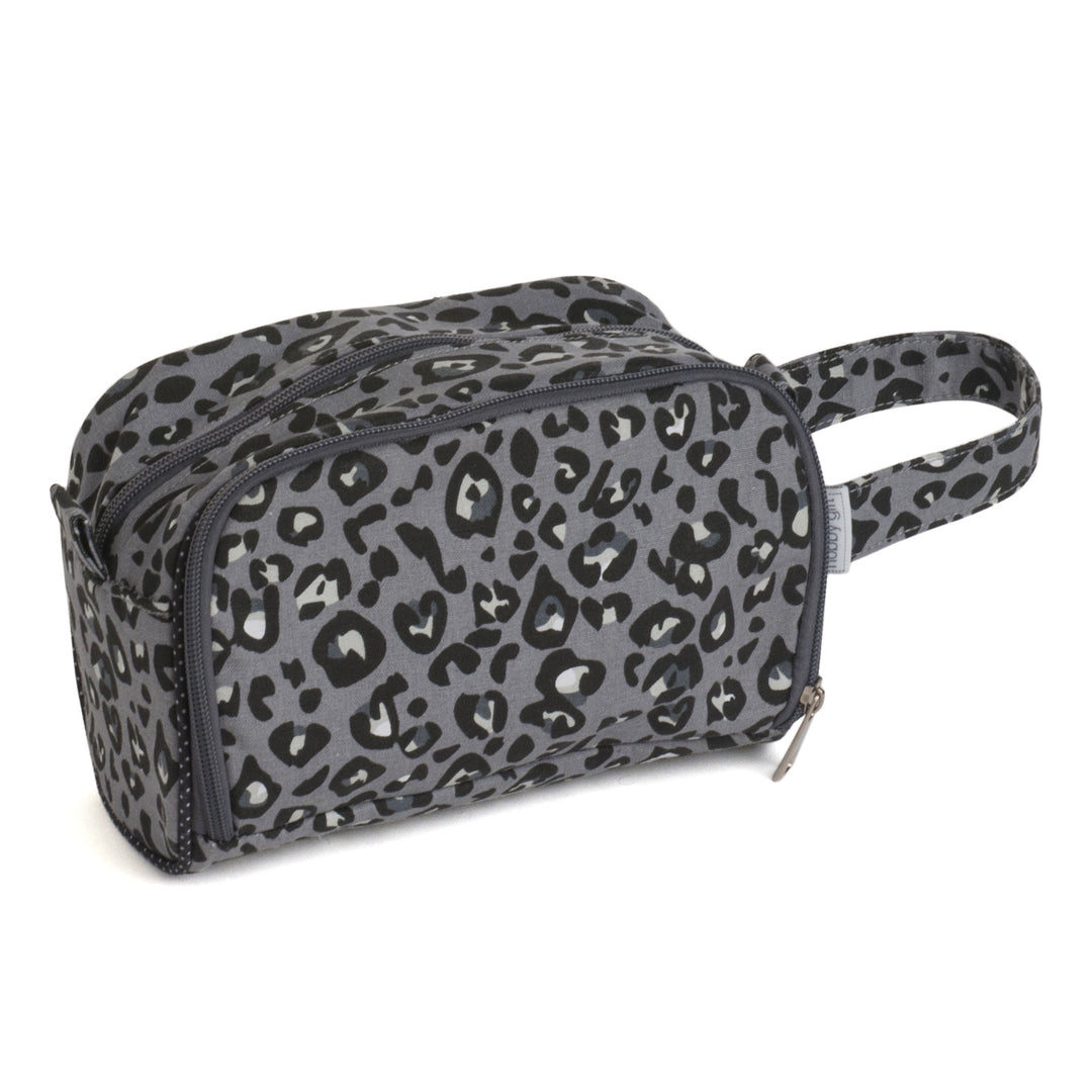 Crochet Bag with Side Pocket: Leopard