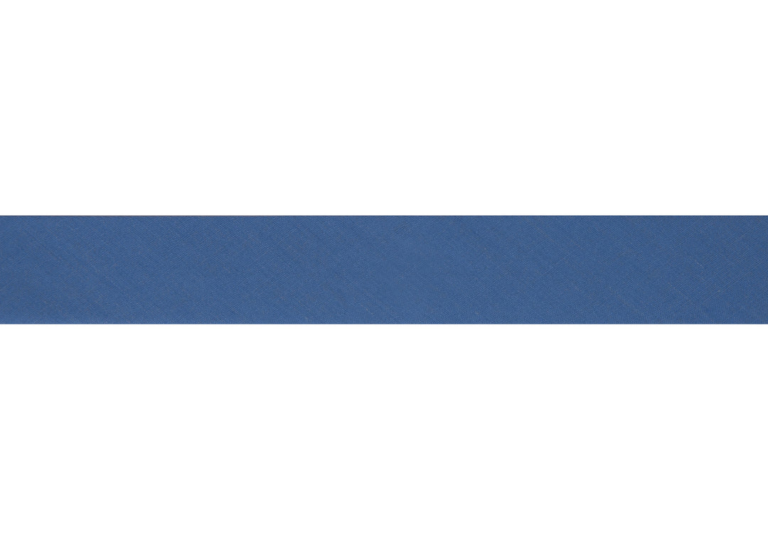 Trim: Bias Binding: Polycotton: 16mm: Wedgewood Blue Sold By The Metre