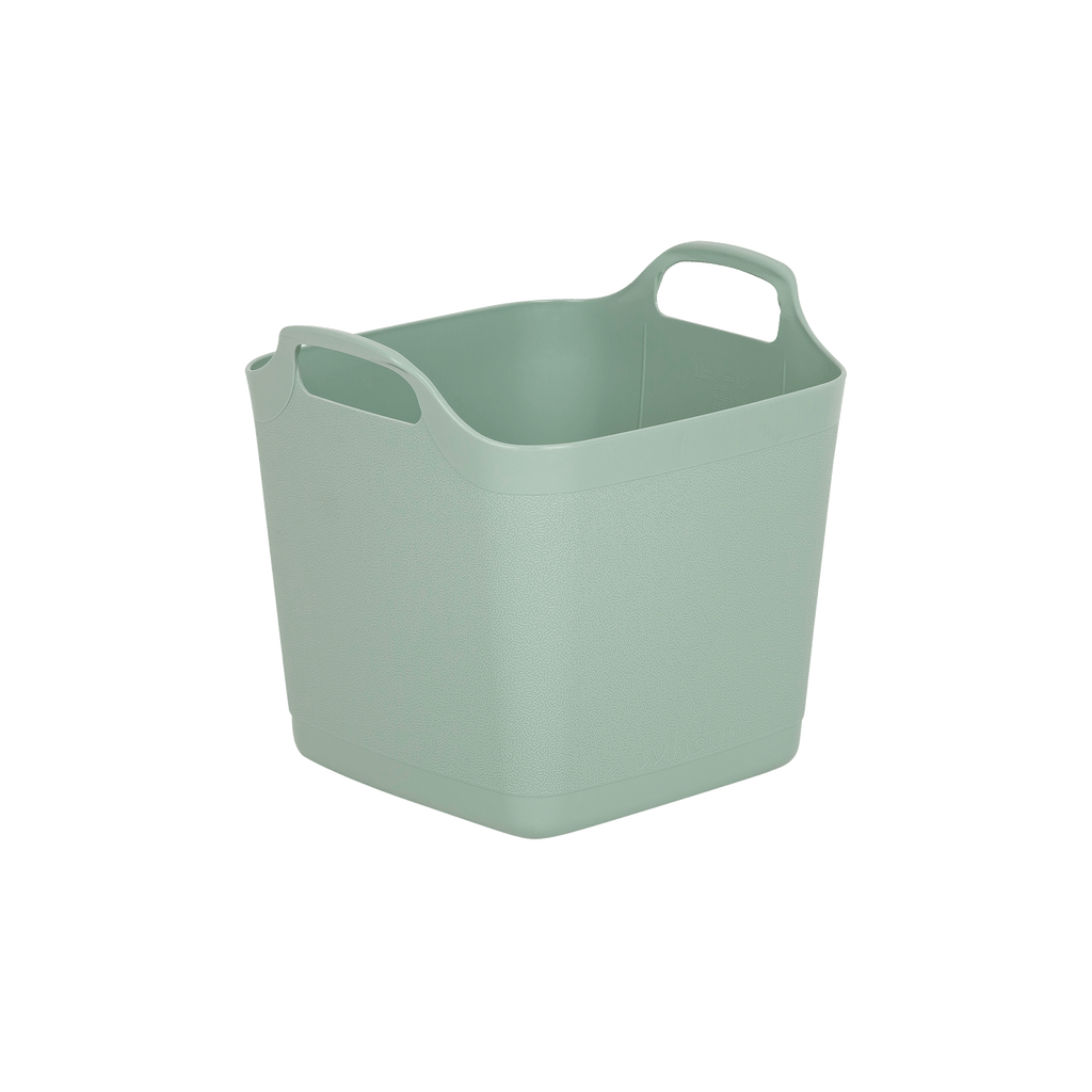 Flexi-Square 8L Graduated Tub Silver Sage