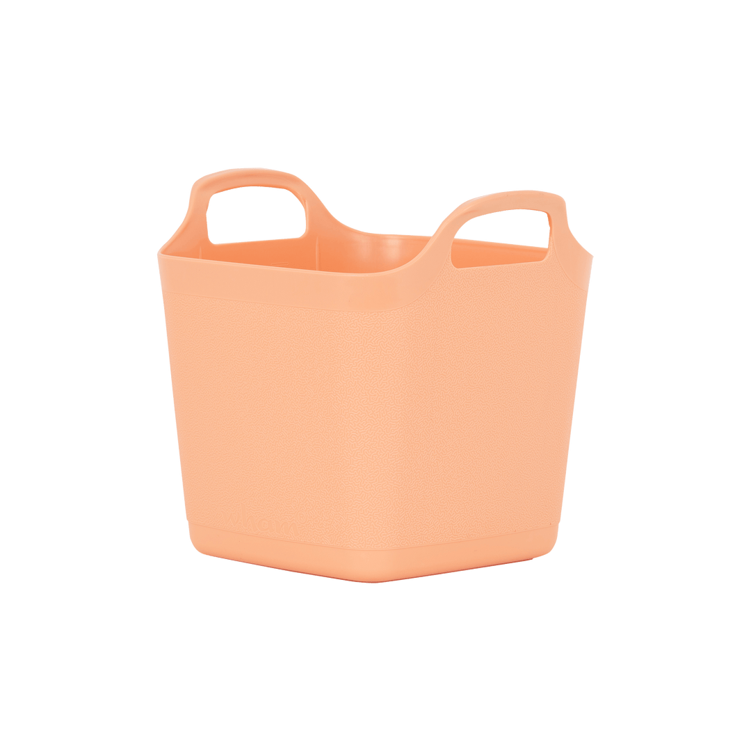 Flexi-Square 8L Graduated Tub Apricot