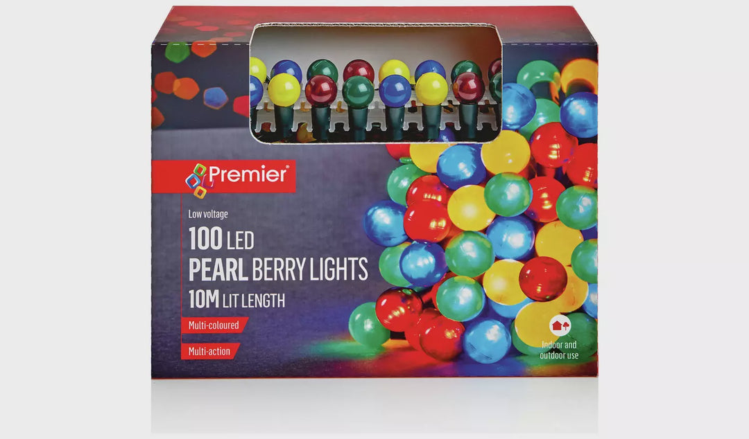 Premier Multi Action Pearl Lights Multi Colour