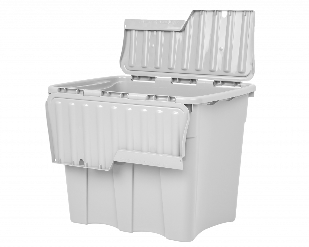 80L Croc Box Upcycled Soft Grey