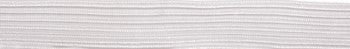 Braided Elastic 5mm: White Sold by the Metre