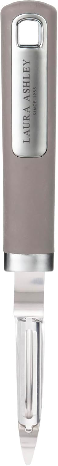 Laura Ashley Stainless Steel Fruit and Vegetable Peeler Dark Dove Grey