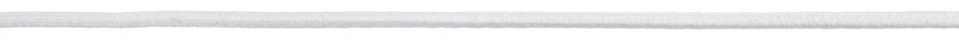 Round Elastic: 4mm: White Sold by the Metre