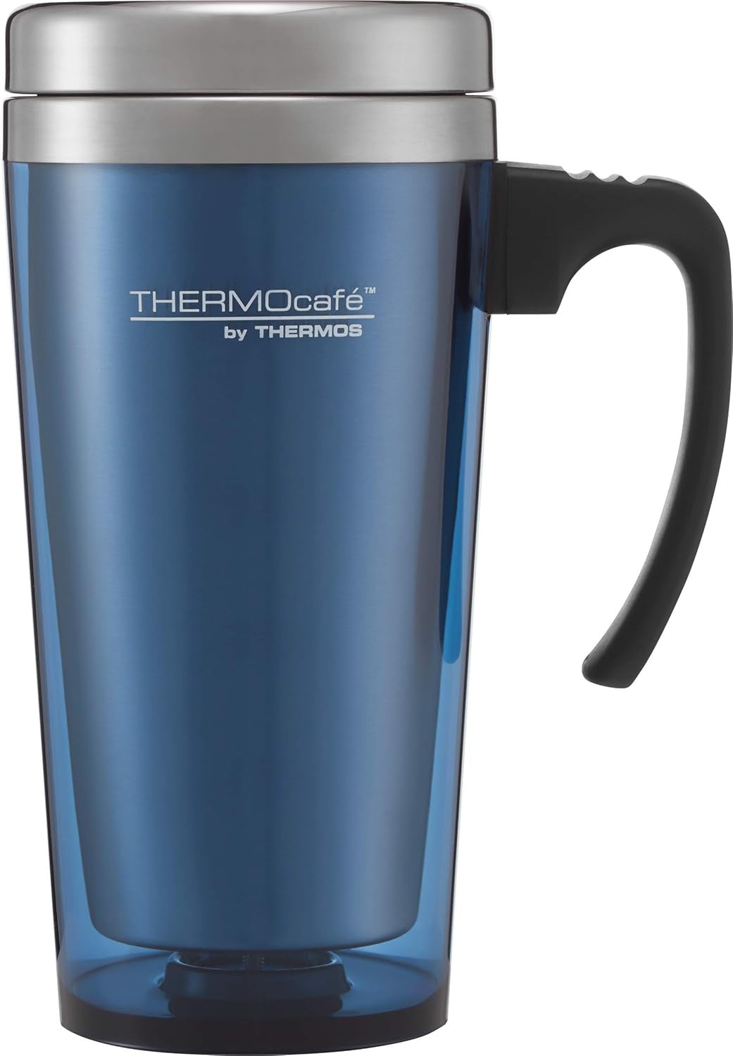 Thermos ThermoCafé Translucent Travel Mug, BlueLUE