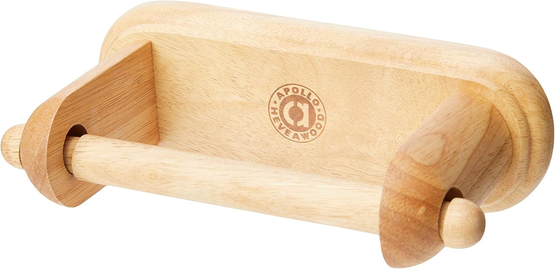 Apollo 20 x 10 x 7 cm Wooden Toilet Roll Holder