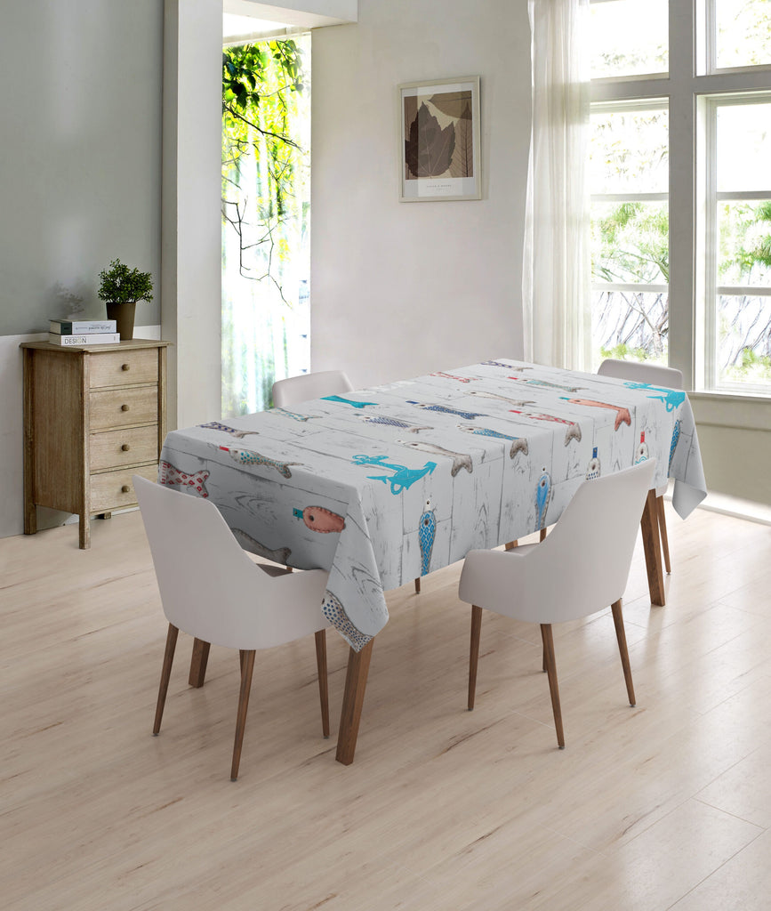 Wipeclean Table Cloth 140cm/54in By The Metre - 8162-1