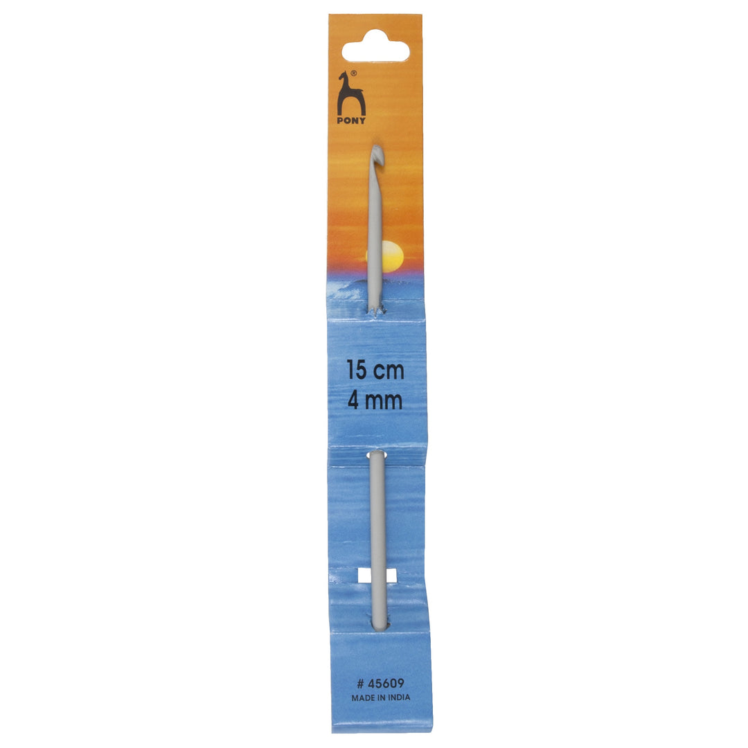 Crochet Hook: Aluminium: 15cm x 4mm