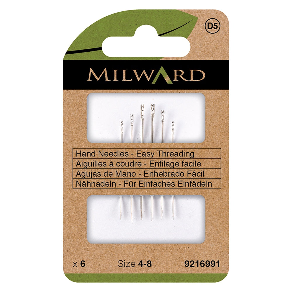 Hand Sewing Needles: Self-Threading: Size 4-8 2006