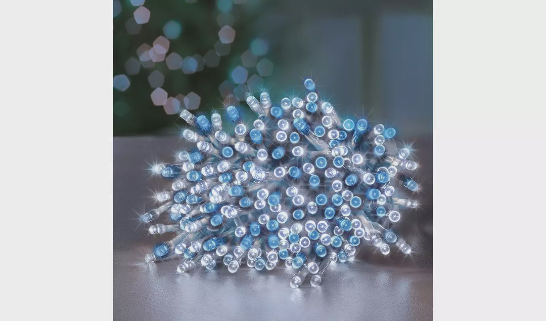 Premier 200 Multi-Action LED SupaBrights with Timer Blue