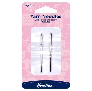 Hand Sewing Needles: Wool & Yarn: Metal: 2 Pieces