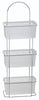 3 Tier Free Standing Caddy Plastic Baskets