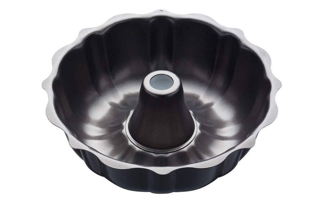 MasterClass Non-Stick Fluted Ring Cake Pan, 27cm
