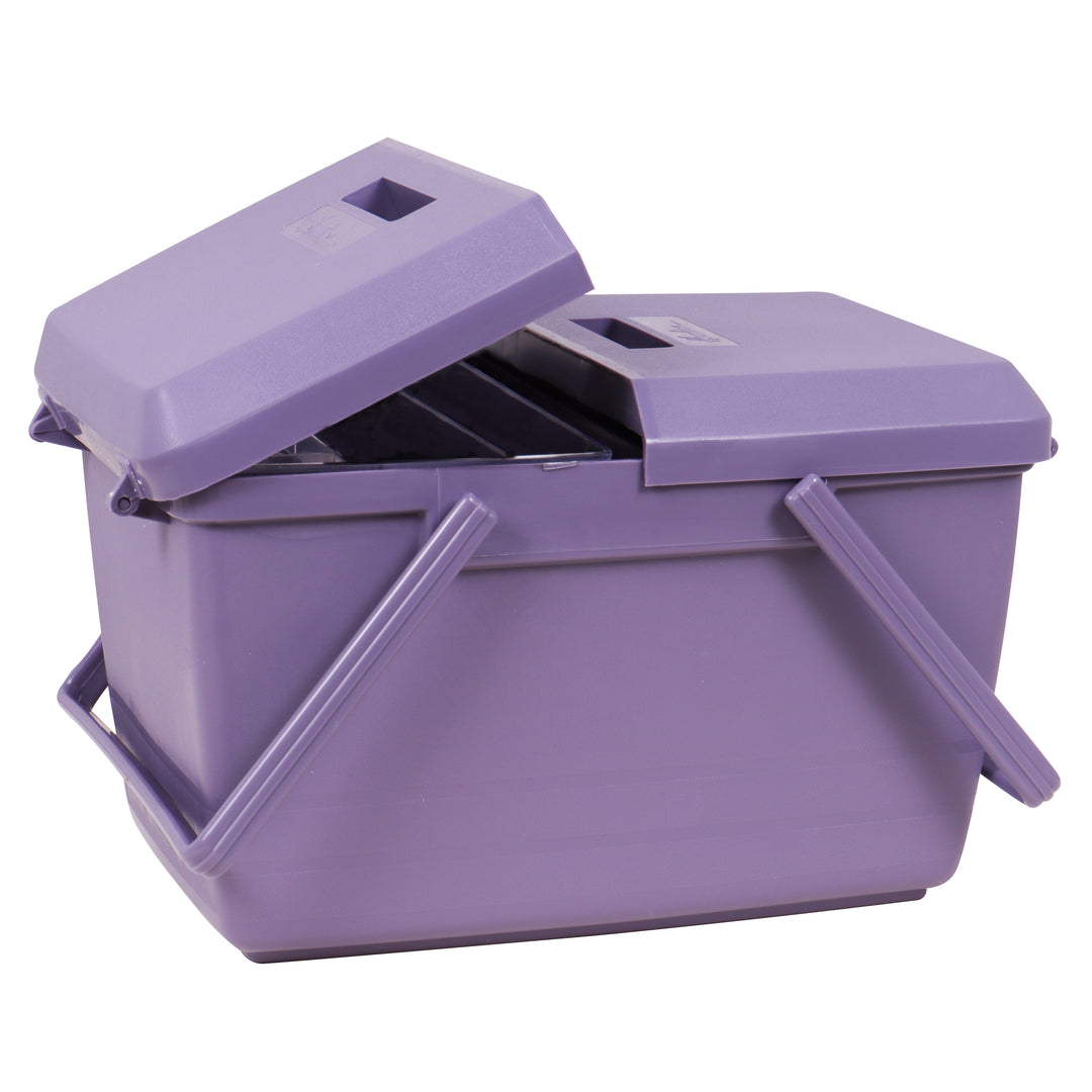 Sewing Box: Plastic: Lilac