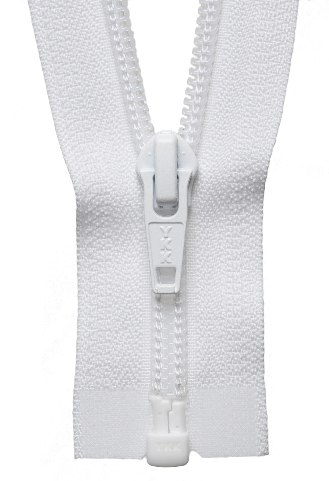 Nylon Dress and Skirt Zip: 20cm: White