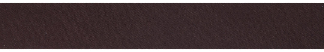 Trim: Bias Binding: Polycotton: 25mm: Chocolate Sold by the Metre