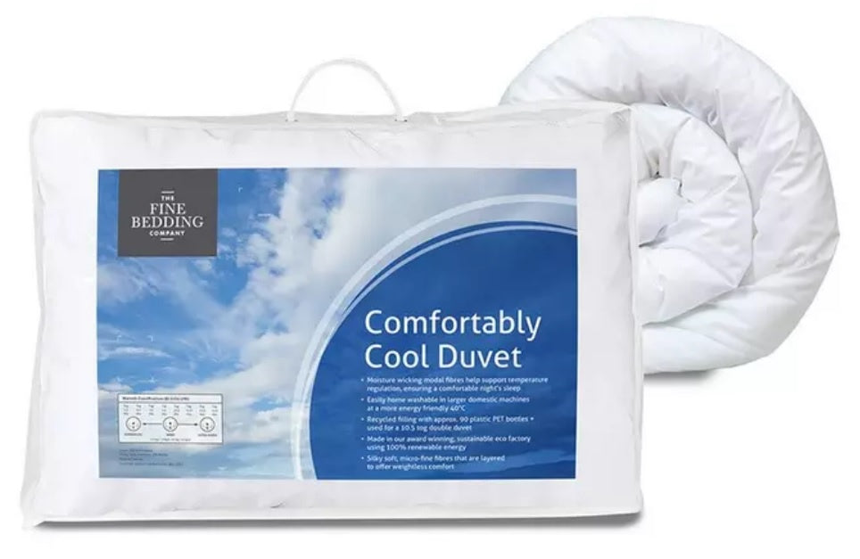 The Fine Bedding Company Comfort Cool Duvet Single 4.5 Tog (D)