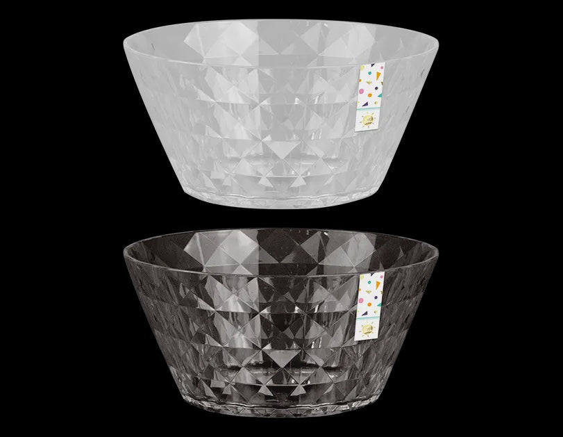Diamond Plastic Bowl 15cm