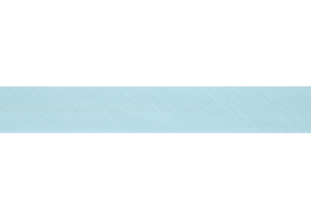 Trim: Bias Binding: Polycotton: 16mm: Sky Sold By The Metre