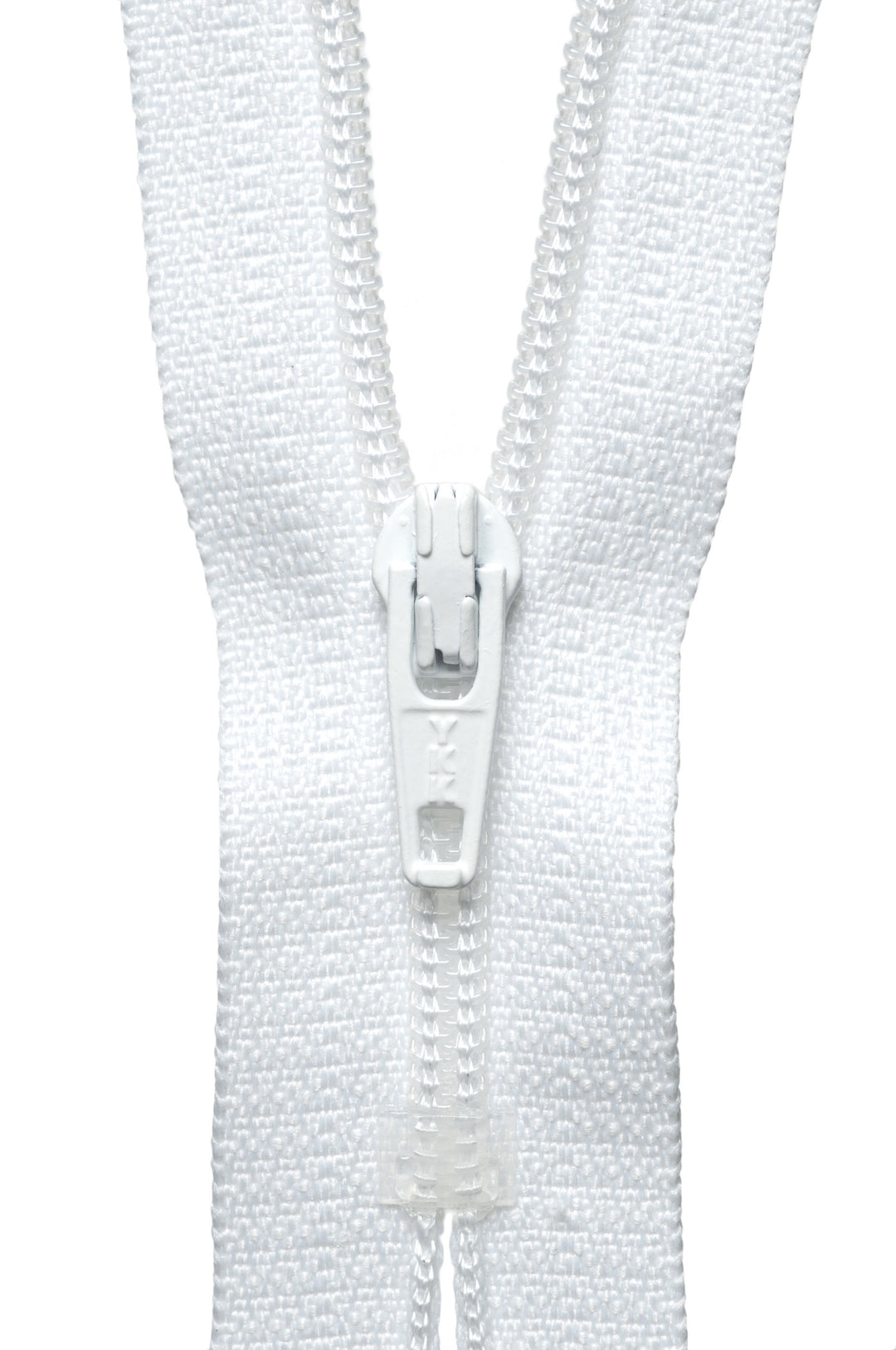 Nylon Dress and Skirt Zip: 41cm: White