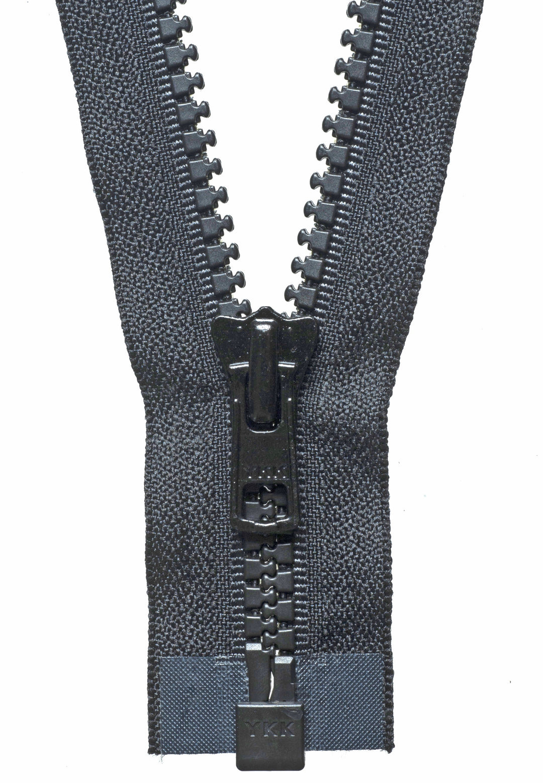 Vislon Heavyweight Open End Zip: 51cm: Black
