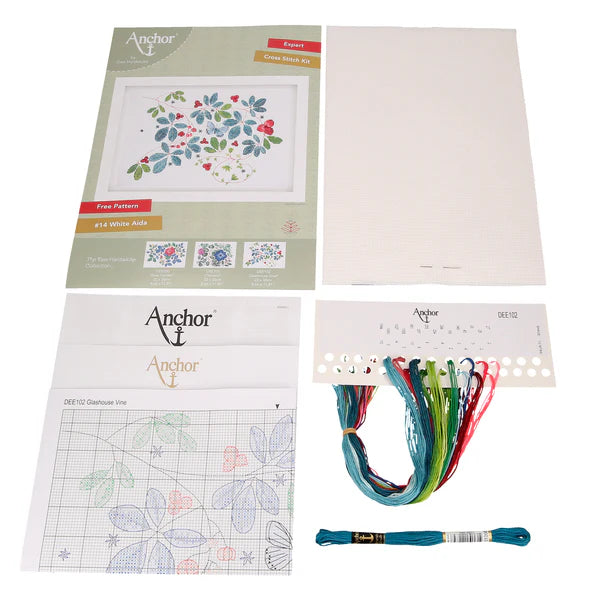 Anchor Dee Hardwicke Embroidery Kit : Glasshouse Vine