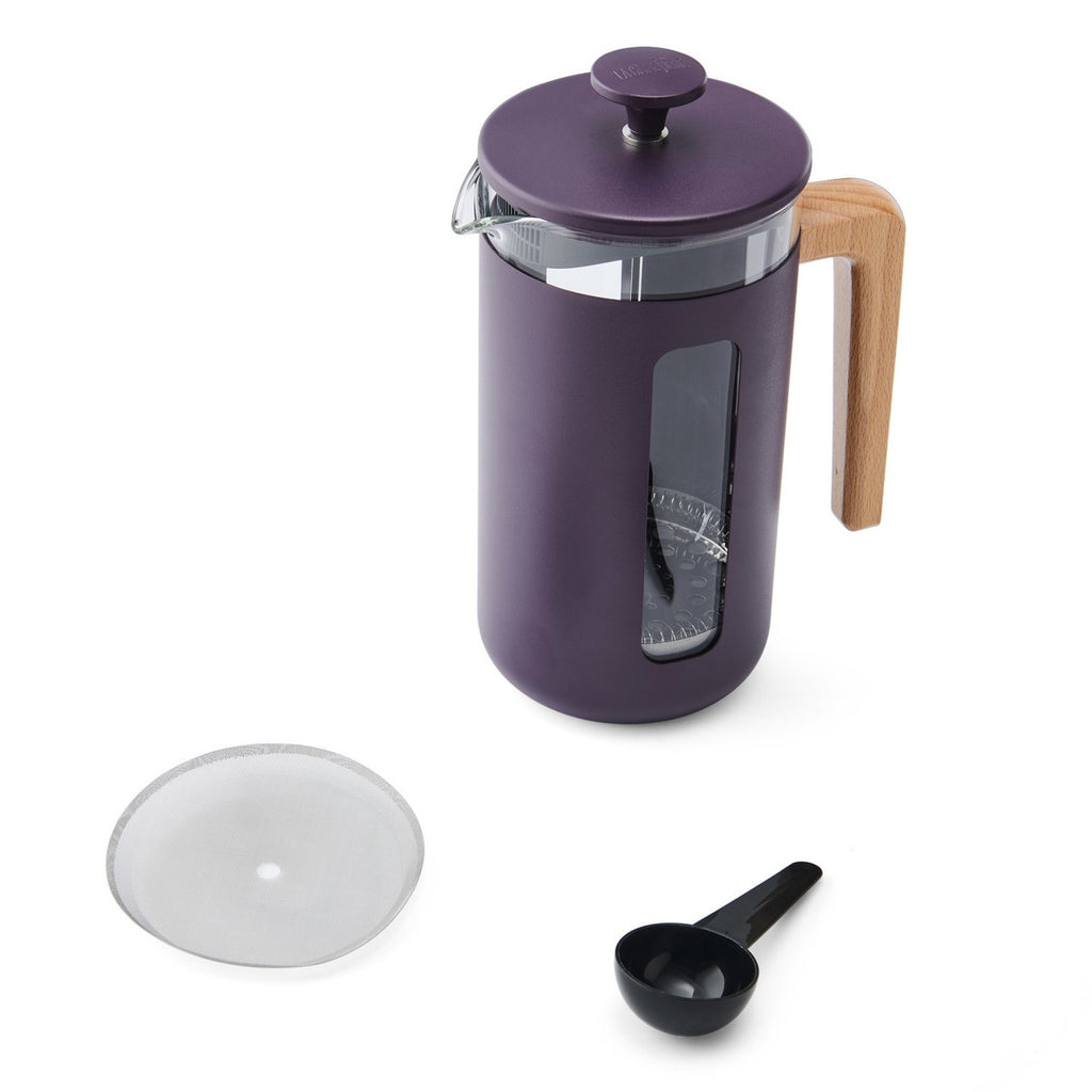 La Cafetière Pisa 8 Cup Cafetiere, Purple Colour