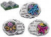Insect Garden Rocks With Glitter Insects 3 Assorted