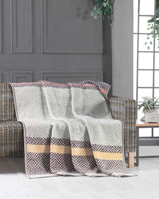 Kalahari Design Luxury Reversible Blanket Throw