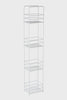 Maison by Premier Dara 4 Tier White Rectangle Storage Caddy