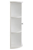 Maison by Premier Portland Seven Shelf Mirrored Door Bathroom Cabinet