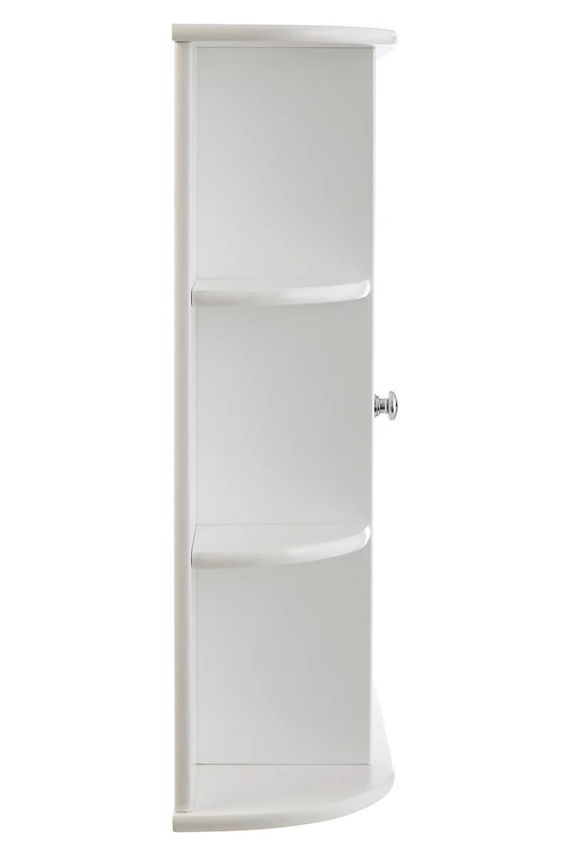 Maison by Premier Portland Seven Shelf Mirrored Door Bathroom Cabinet