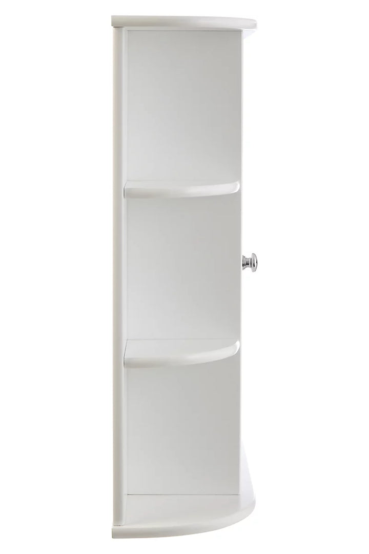 Maison by Premier Portland Seven Shelf Mirrored Door Bathroom Cabinet