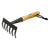 Rolson Midi Carbon Steel Hand Rake Ash Handle