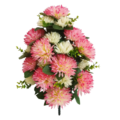 47Cm Pink Chrysanthemum Flower In Pot