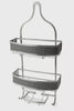 Pisces 3-Tier Kitchen or Shower Caddy Chrome