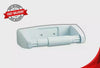 Self-Adhesive Plastic Toilet Roll Holder White