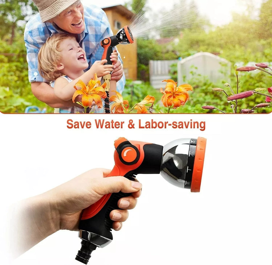 Green Blade  10-Pattern Spray Nozzle with Rubber Grip