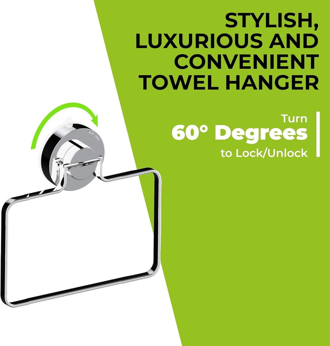 Gecko Towel Ring Hanger