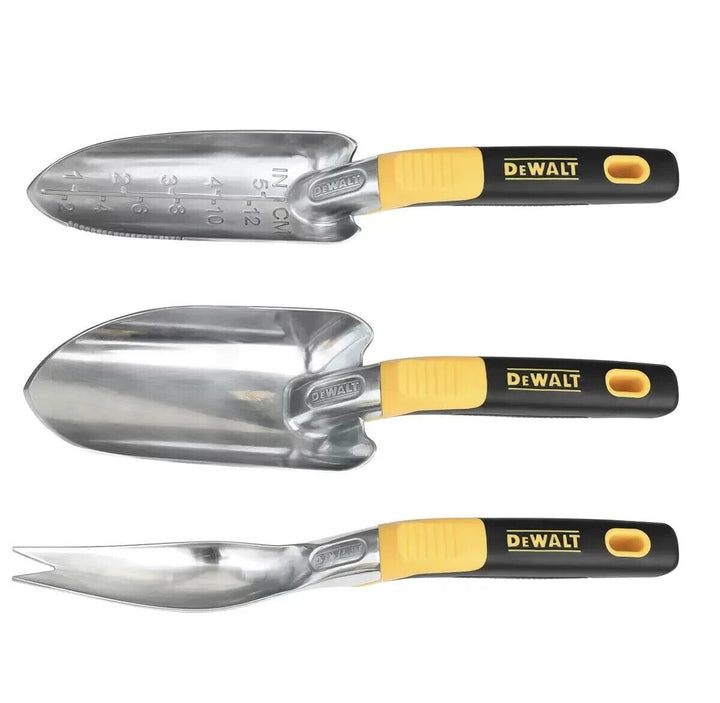 DeWALT Aluminium Hand Tool Set - 3 Piece Gardening Tool Kit
