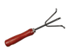 Rowan Garden Hand  Cultivator Wood Handle