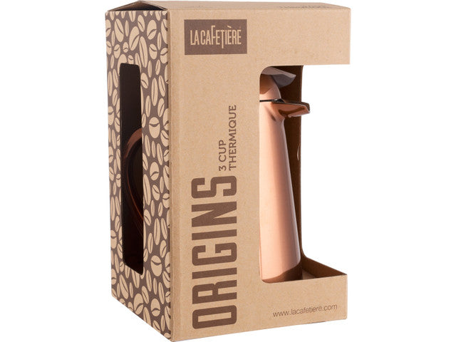 La Cafetiere 3 Cup Thermique Copper Cafetiere